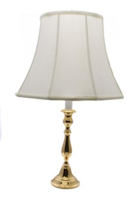 Eurocraft Candlestick Lamp-White 